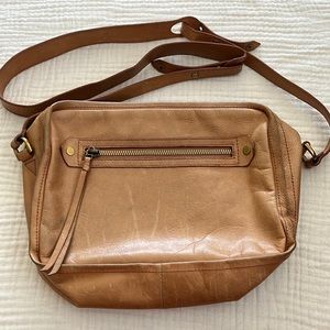 Tan Leather Madewell Crossbody Bag